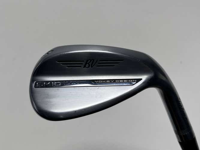 Titleist Vokey SM10 Tour Chrome Wedge 54* 12 Bounce D-Grind Wedge Steel Mens RH