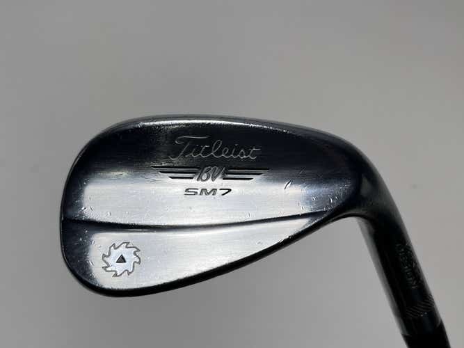 Titleist Vokey SM7 Tour Chrome Wedge 52* 12 Bounce F-Grind Wedge Steel Mens RH