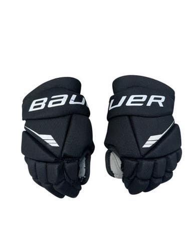 Used Bauer LIL SPORT Junior Gloves Black And Red 9" 11835-S000208236