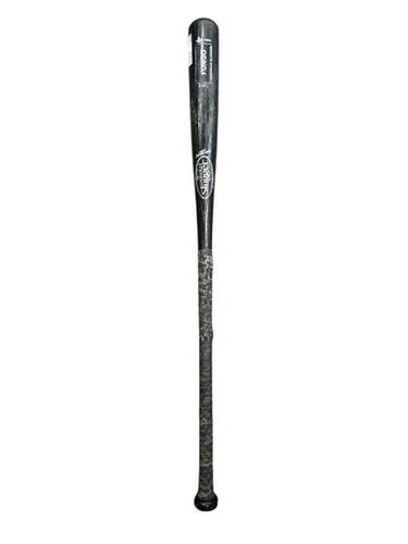 Used Louisville Slugger S345 BB/SB Wood Bat Black 36" 11835-S000207293