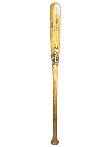 Used Louisville Slugger PRO STOCK C243 BB/SB Wood Bat Brown 34" 11835-S000207163
