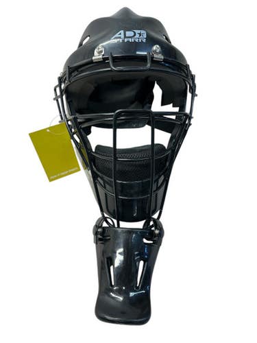 Used All Star MVP2300-XX-2 Catchers Helmet w/Mask Black M/L 11835-S000207038