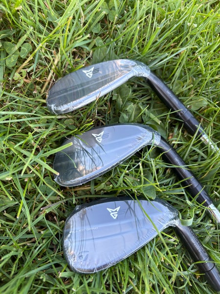TaylorMade MG5 Black Shadow Wedge Set (52,56,60) - Milled Grind 5 - Stiff