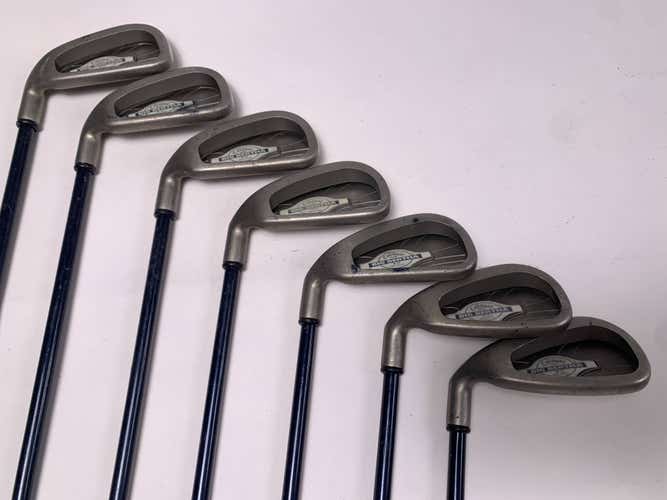 LEFTY Callaway X-12 Iron Set 3-9 RCH 99 Regular Graphite Mens LH