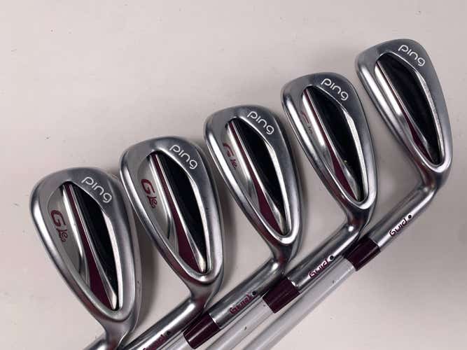 Ping G LE 2 Iron Set 7-PW+SW Black Dot ULT240 Lite Ladies RH