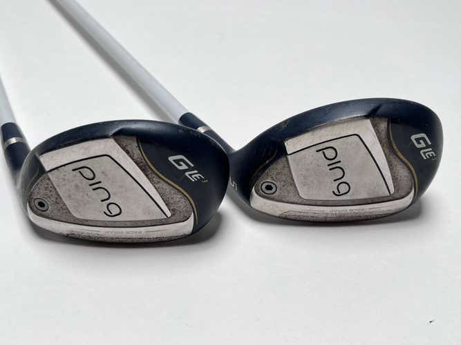 Ping G LE 3 4 & 5 Hybrid Set 22* 26* ULT 250 Ladies RH Undersize Grips
