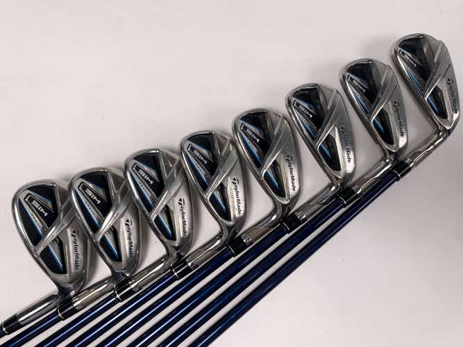 TaylorMade SIM MAX Iron Set 5-PW+GW+SW Fujikura Ventus Blue 6-R Regular RH +1''