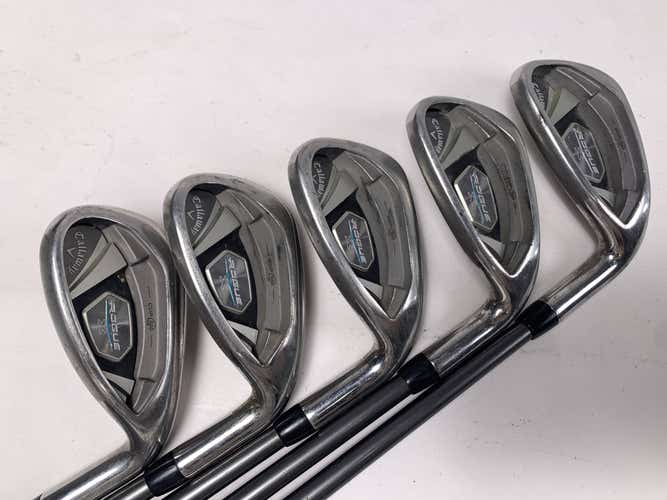 Callaway Rogue X Iron Set 8-PW+GW+SW Aldila Synergy 60g Senior Graphite Mens RH