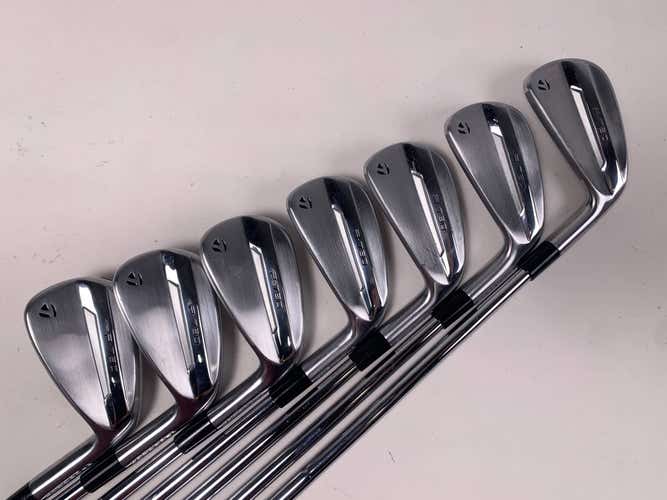 TaylorMade P790 2025 Iron Set 4-PW KBS Tour Lite Stiff Steel Mens RH
