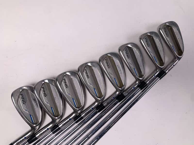 Ping i 2015 Iron Set 4-PW+GW Blue Dot 1* Up CFS Distance Stiff RH