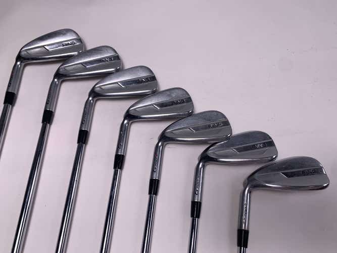 LEFTY Ping G700 Iron Set 4-PW Red Dot 1* Flat DG S300 Stiff LH