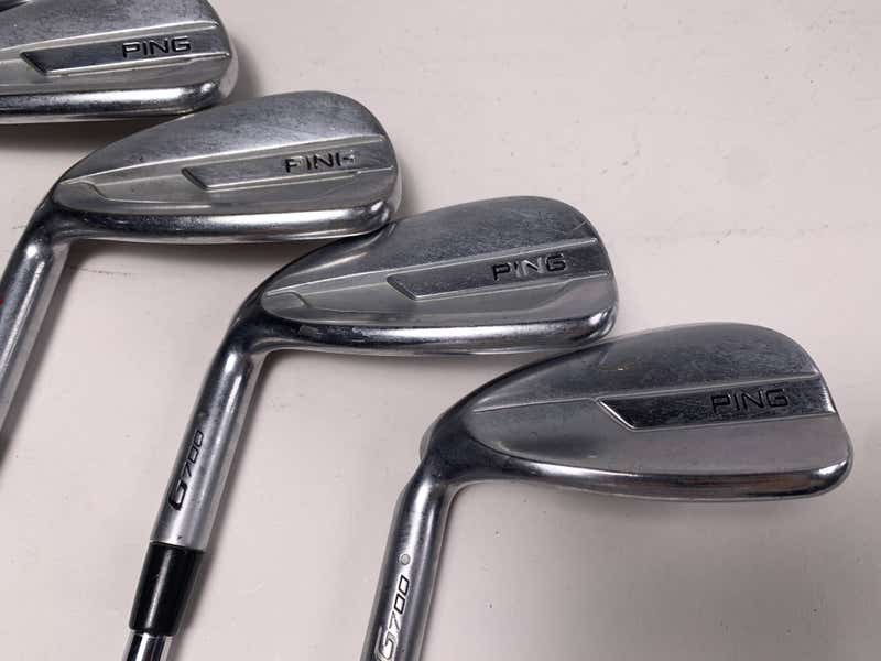 PING G700 レフティ LEFTY Ping G700 Iron Set 4-PW Red Dot 1* Flat DG S300 Stiff LH