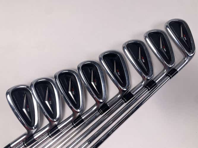 TaylorMade R9 Iron Set 4-PW+GW KBS Stiff Steel Mens RH