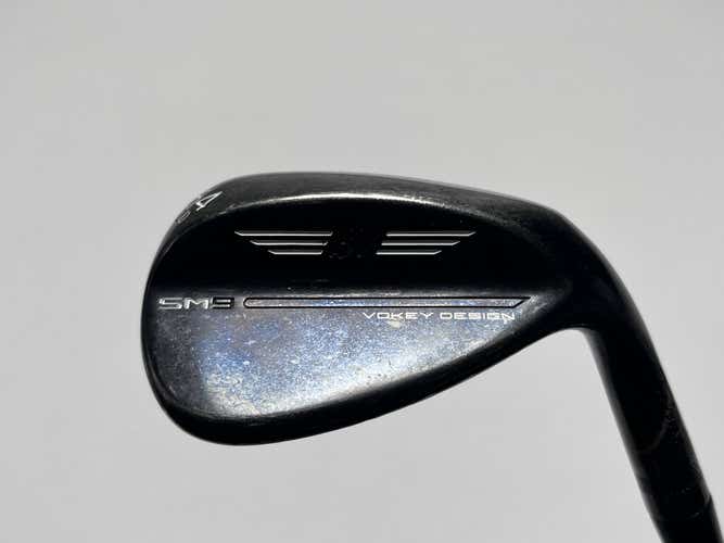 Titleist Vokey SM9 Jet Black Premium Sand Wedge SW 54* 12 Bounce D-Grind SM10 RH