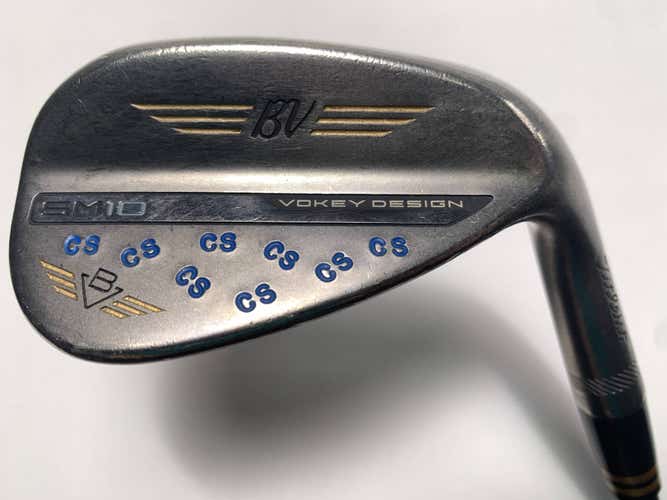 Titleist Vokey SM10 Nickel Wedgeworks Gap Wedge GW 50*8F AMT S300 Black Stiff RH