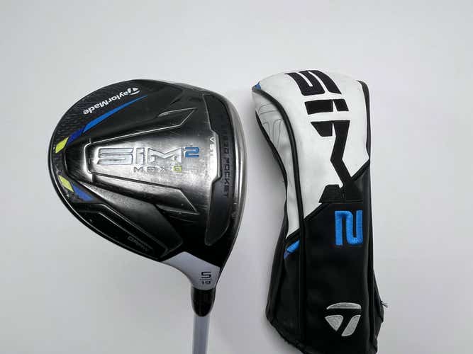 TaylorMade SIM2 MAX-D 5 Fairway Wood 19* Fujikura Air Speeder 45g Regular RH HC