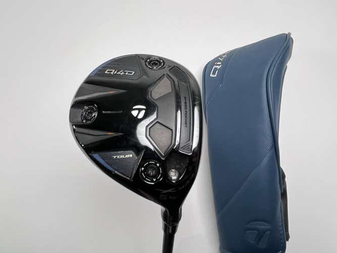 TaylorMade Qi4D Tour 5 Fairway Wood 18* Diamana WB 73g Stiff Graphite Mens RH HC