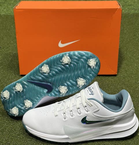 Nike Victory Pro 4 Golf Shoes White/Smokey Blue FZ7611 Choose Size NEW
