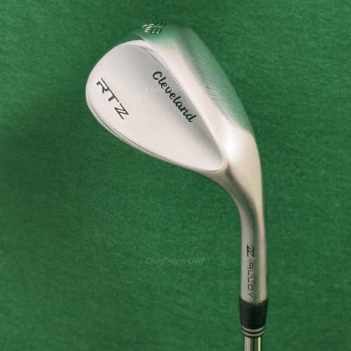Cleveland RTZ Z-Alloy Chrome 58-6 58 Lob Wedge DG S400 TI Steel Stiff