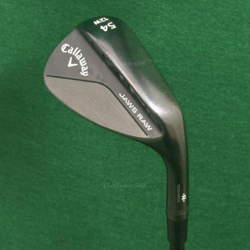 Callaway Jaws Raw Black 54-12W 54 Sand Wedge ACCRA 125 SpT Graphite Wedge Flex