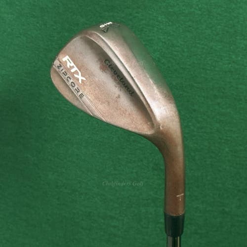 Cleveland RTX Zipcore Tour Rack Raw 54-10 54 Sand Wedge Stepped Black Steel