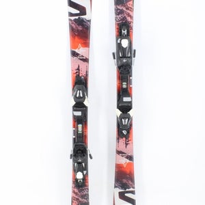 Salomon Q-Max Jr. Kids Skis with Bindings - 110 cm Used
