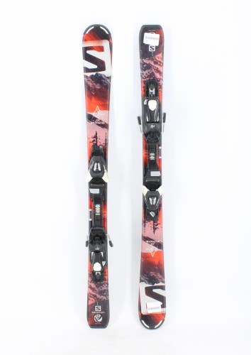 Salomon Q-Max Jr. Kids Skis with Bindings - 110 cm Used