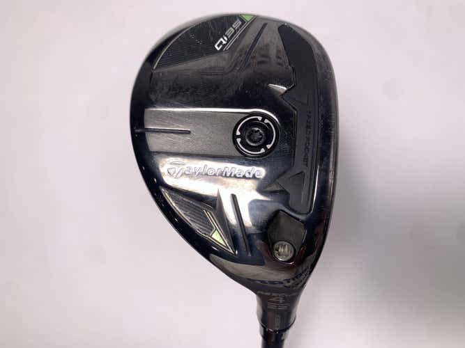 TaylorMade Qi35 Rescue 4 Hybrid 22* Vanquish 5 R2 Senior Graphite Mens RH