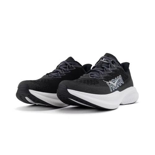 Hoka One One Mach 6 1147833-BWHT Sneakers Men's US 9 Black Running Shoes SHOP437