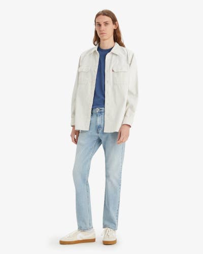 Levi's 502 Jeans Women's 29x30 Blue Denim Light Wash Tapered Leg Zip Fly POSH263