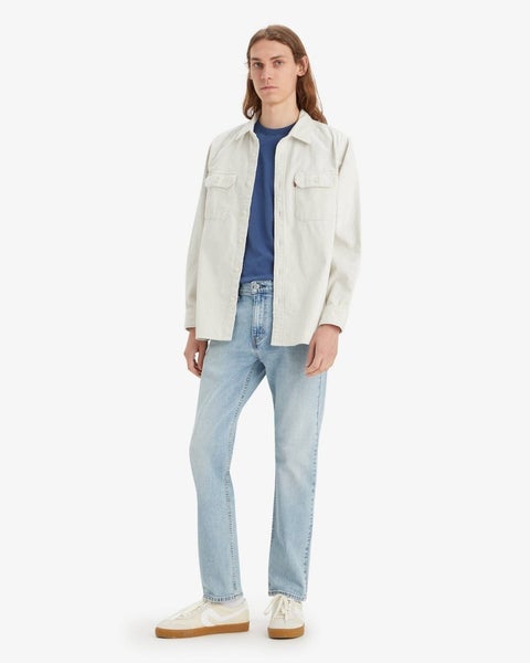 Levi's 502 Jeans Women's 29x30 Blue Denim Light Wash Tapered Leg Zip Fly POSH263