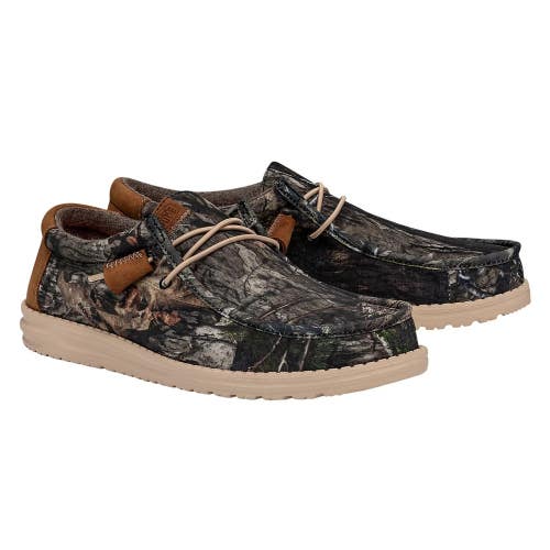 Hey Dude Wally 40787-960 Men's 10 Green Mossy Oak Slip-On Casual Shoes SHOP454