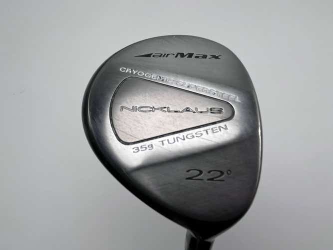 Nicklaus Airmax 7 Fairway Wood 22* Super G Regular Graphite Mens RH