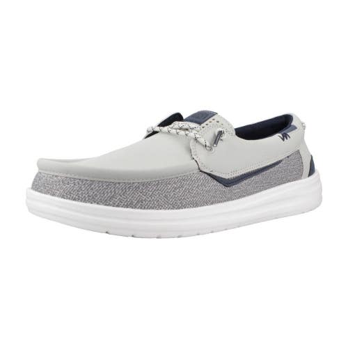 Hey Dude Welsh Grip 43154-1U7 Men's 10 Storm Gray Slip On Comfort Shoes SHOP449