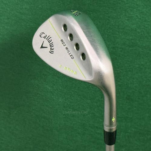 Callaway MD3 Milled S-Grind Chrome 58-9 58 Wedge KBS Tour C-Taper 130 ExStiff