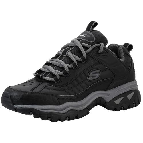 Skechers Energy - After Burn Sneakers Men's US 8.5 Black Athletic Shoes ZAP2449