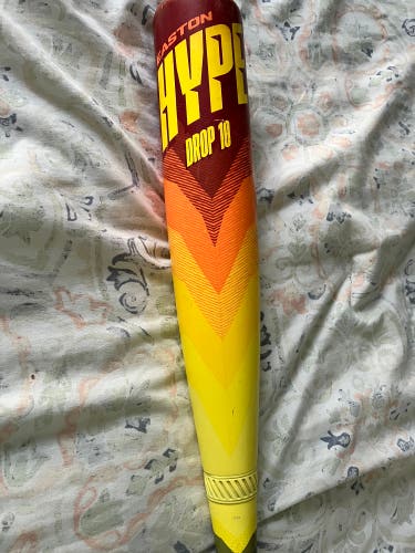 2024 OG Easton Hype Fire Composite USSSA Certified Bat (-10) 17 oz 27" (Used)