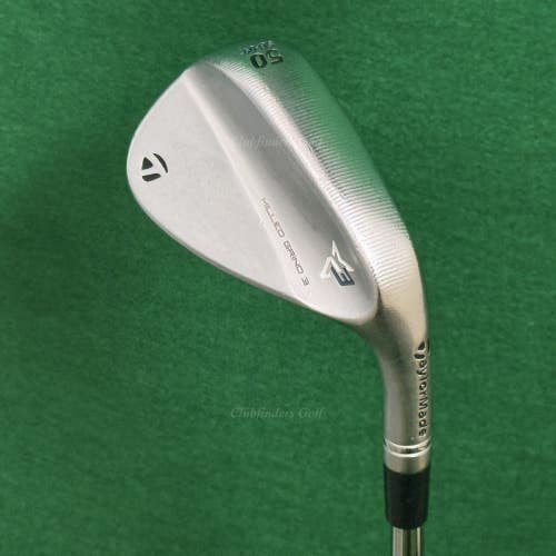 TaylorMade Milled Grind 3 Chrome 50-9 50 Wedge DG Tour Issue S200 Steel Stiff