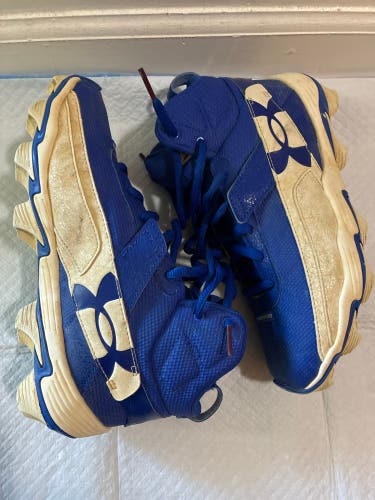 Blue Kid's 6.5Y (Big Kids / Youth) Youth Under Armour Bryce harper (Used)