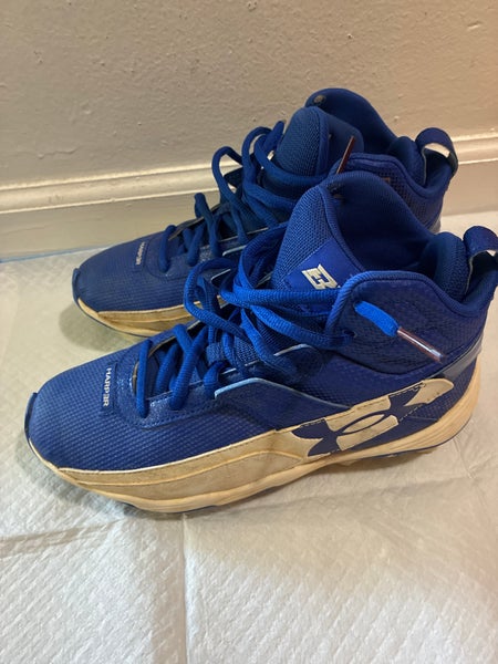 Blue big kids 6.5Y (Big Kids / Youth) Youth Under Armour Bryce harper (Used)