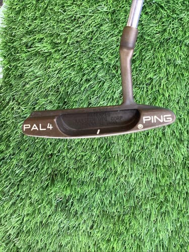 Ping Pal4 BeCu Beryllium Copper Putter LH Lefthanded 33 Inches