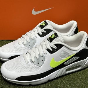 Nike Air MAX 90 G Golf Shoes White/Hot Lime HV9305 - Choose Size NEW