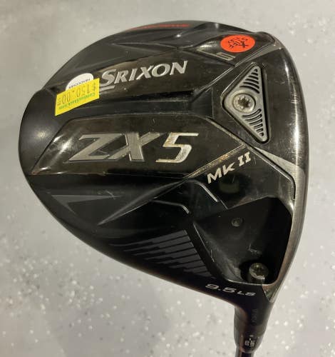 Srixon ZX5 LS Mk II 9.5 Driver 45.5" TENSEI AV Series 65 Extra Stiff Flex USED