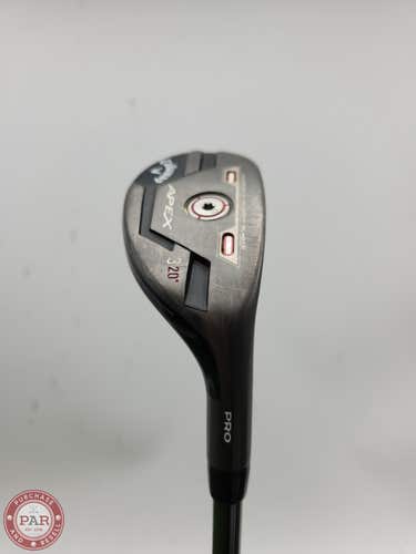 2021 CALLAWAY APEX PRO 21 3 HYBRID 20* STIFF MAMIYA RECOIL DART F4 75H +HC GOOD