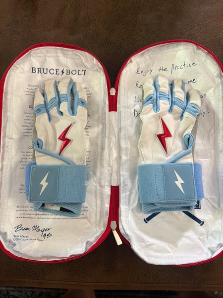 Bruce Bolt Happ Series Long Cuff Youth Small Batting Gloves (Used)