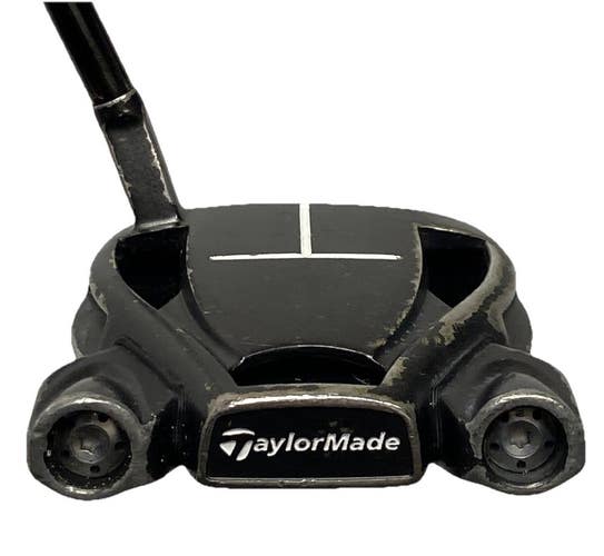 TaylorMade Spider Tour Black Mallet T-Line Putter RH Steel 34" SuperStroke Grip