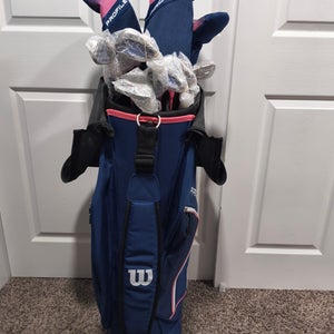 Women's 2025 Wilson Profile Right Handed Clubs (Full Set) Ladies Flex 10 Pieces (New)