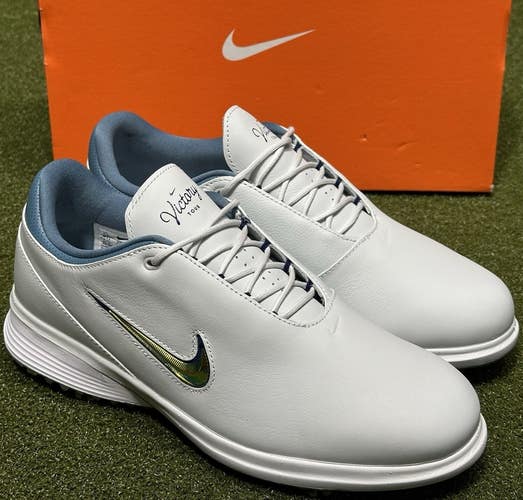 Nike Victory Tour 4 Golf Shoes Photon Dust/Smokey Blue FZ4155 - Choose Size NEW