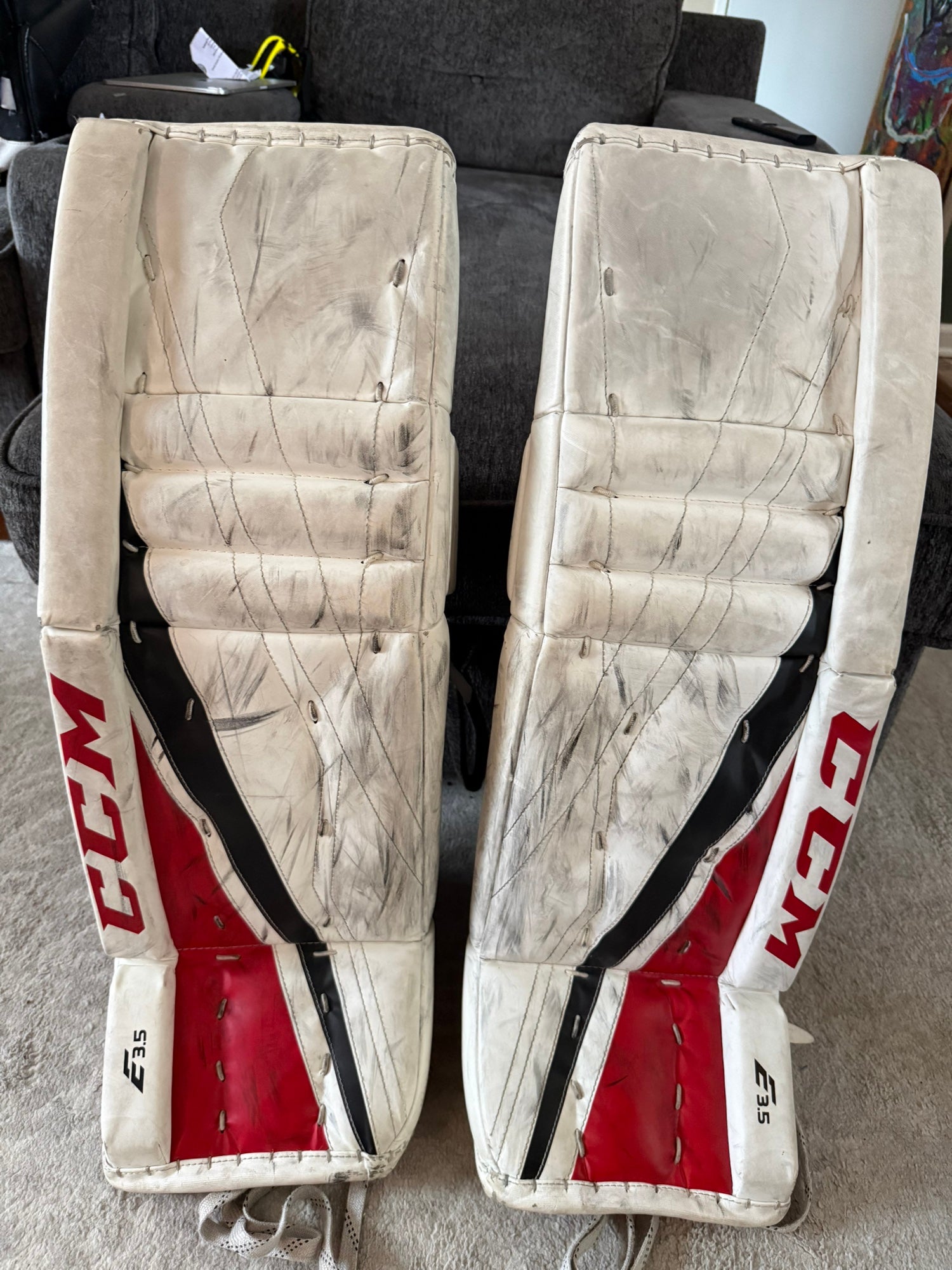 CCM E3.5 EFX ゴーリーレッグパッド 28+1 M101JR