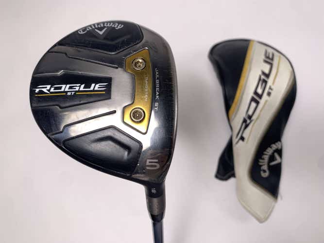 Callaway Rogue ST Max 5 Fairway Wood 18* Speeder 757 Evolution VI Stiff RH HC